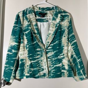 Light polyester blazer